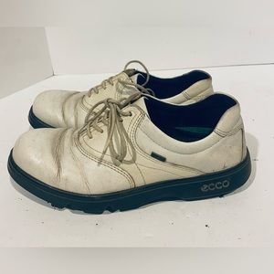 Golf white leather women’s ECCO golf shoes Size 37 Size 6/6.5